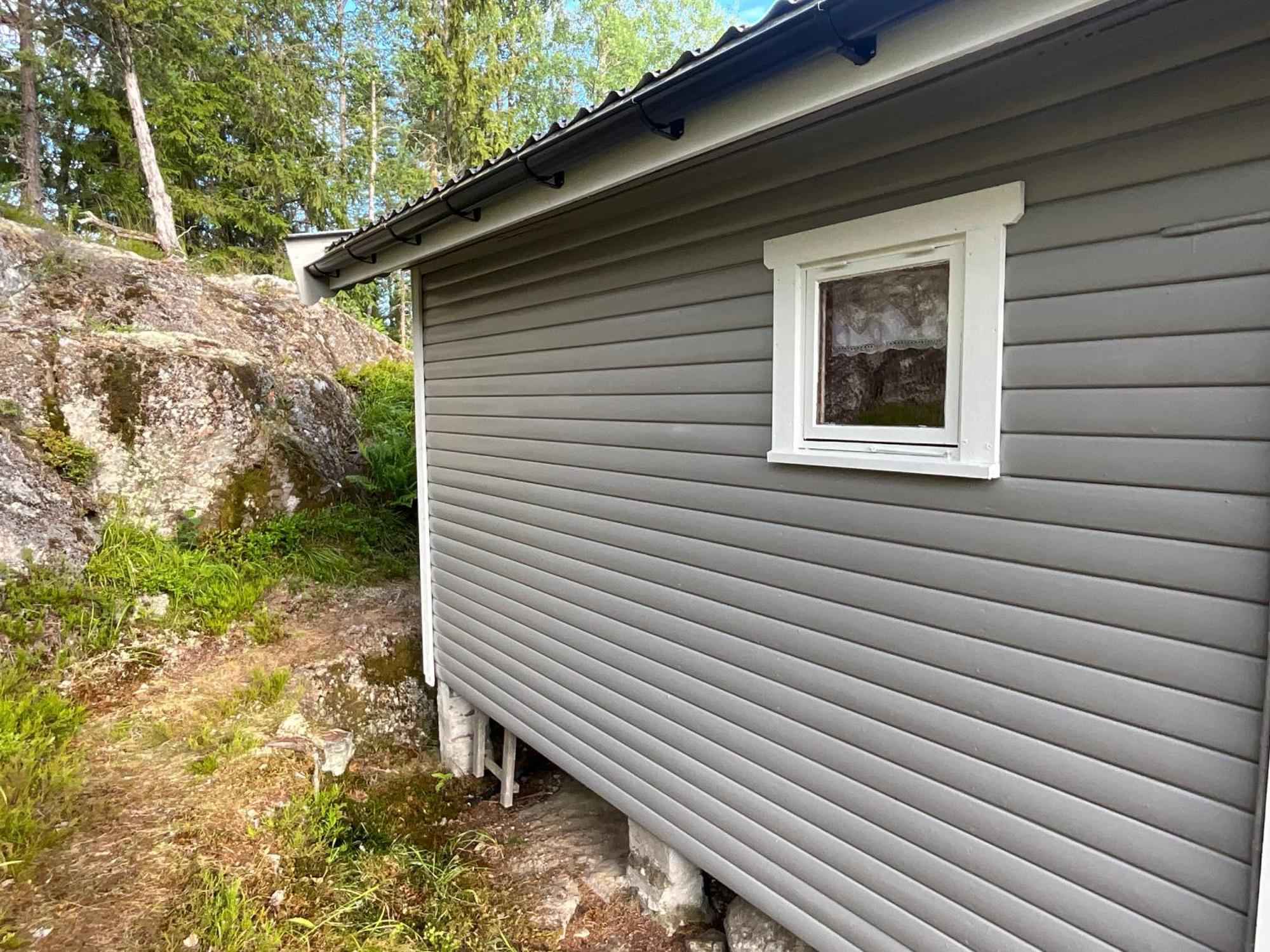 Koselig Hytte I Skogen Villa Skillingsfors Exteriör bild